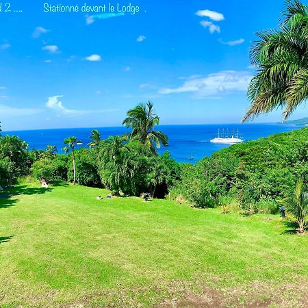 Lodge Colibris Piscine Privee Vue Panoramique Mer Et Montagne Pelee , 500 M Plage Dans Un Parc , Calme Assure Ideal Pour Decouvrir Le Nord Caraibes Ле Карбе Екстериор снимка