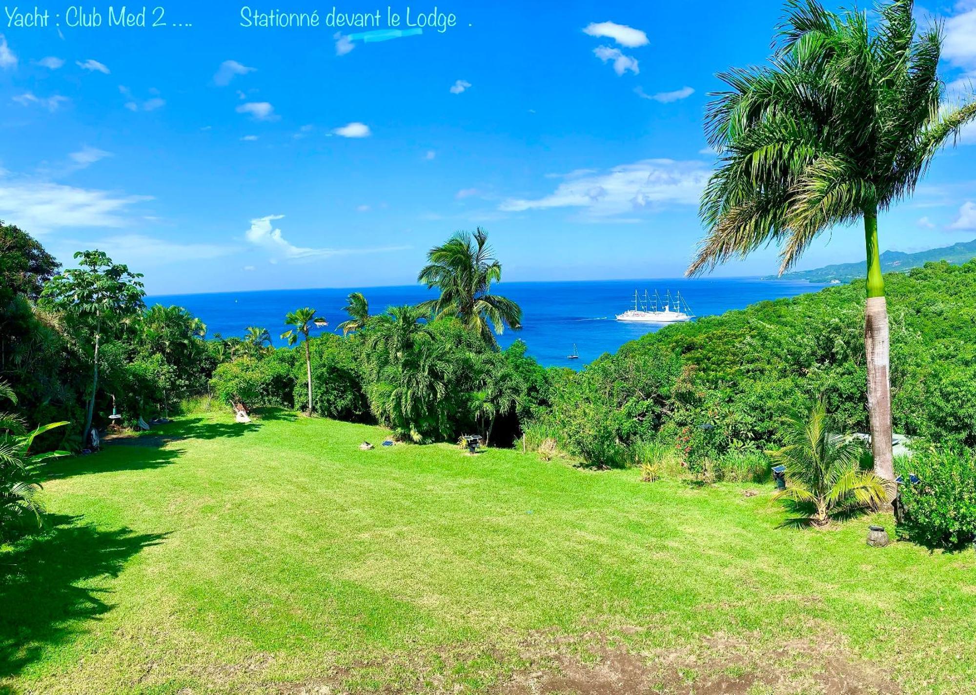 Lodge Colibris Piscine Privee Vue Panoramique Mer Et Montagne Pelee , 500 M Plage Dans Un Parc , Calme Assure Ideal Pour Decouvrir Le Nord Caraibes Ле Карбе Екстериор снимка